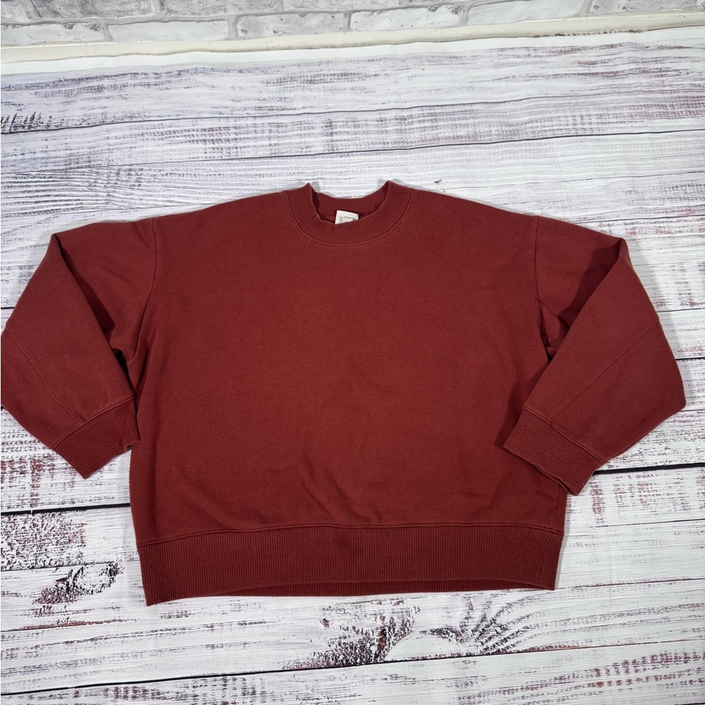 a new day Men's Crewneck Sweatshirt Rusty Orange